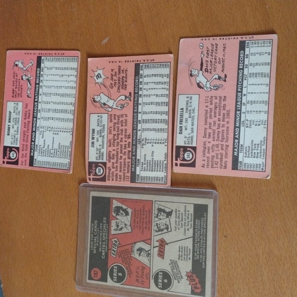 Older Baseball Cards Lot - Picture 3 of 3